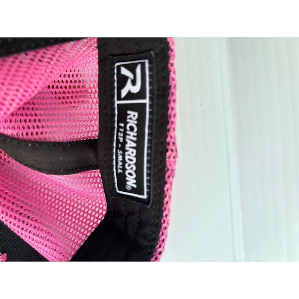 Richardson‎ Warrior Snapback Hat Black Unisex Adjustable One Size